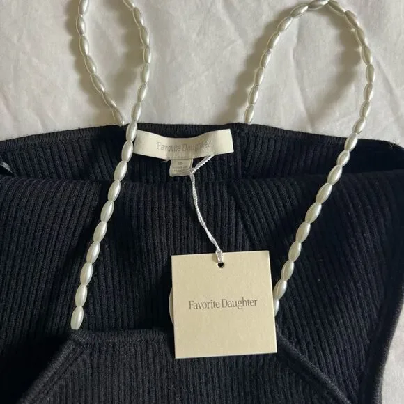 NWT Favorite Daughter The Ropes of Pearl Dress - Picture 10 of 13